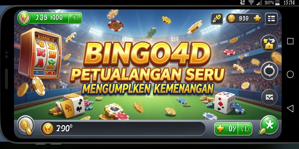 Tangkapan layar BINGO4D menampilkan gameplay yang mendebarkan dalam petualangan bingo.