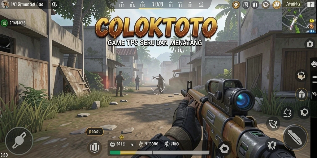 Gameplay seru dalam COLOKTOTO dengan aksi tembak-menembak yang mendebarkan.