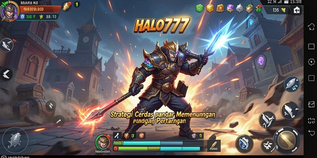 Tampilan gameplay <strong>HALO777</strong> yang menegangkan dengan strategi mendalam.