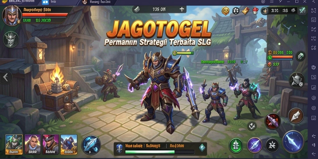 Tampilan menarik dari gameplay JAGOTOGEL yang menegangkan.
