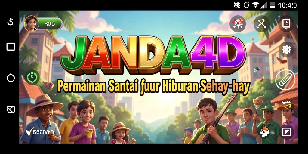 Screenshot gameplay JANDA4D yang menampilkan keseruan bermain casual.