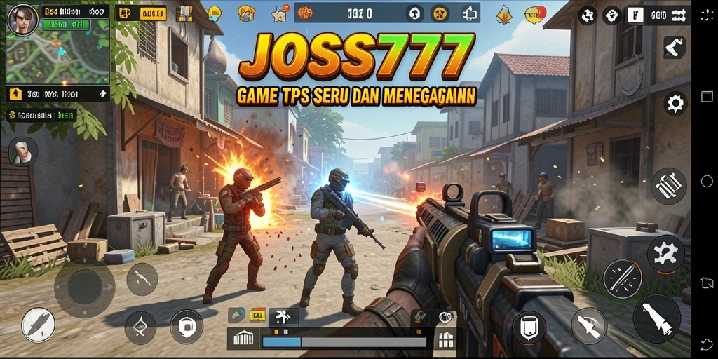 Screenshot gameplay JOSS777 yang menampilkan aksi seru dan menegangkan.