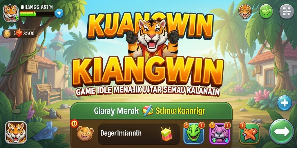 Tampilan gameplay menakjubkan dari KIJANGWIN, menunjukkan kemajuan yang menyenangkan.