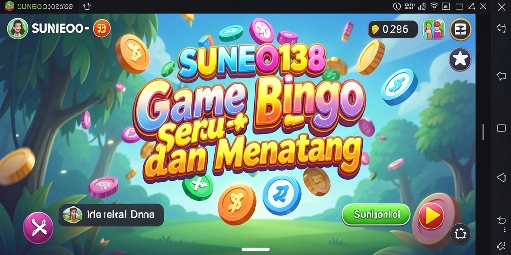 Tampilan gameplay Bingo yang menantang dan mengasyikkan.