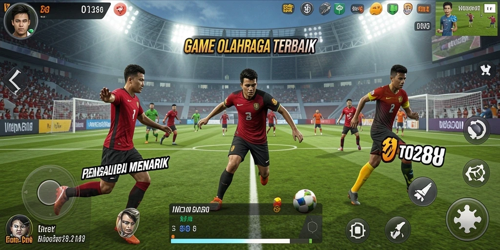 Tampilan menarik saat bermain TO288, merasakan sensasi olahraga yang nyata.